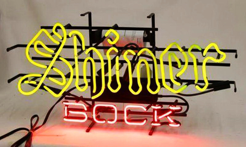 Shiner Bock Beer Neon Sign